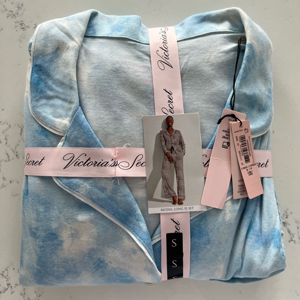 Victoria’s Secret Modal Long PJ Set.